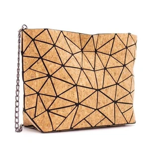 Cork Crossbody Shoulder bag Vegan purse Sustainable Eco friendly gift US SELLER - Picture 1 of 8