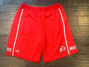 Utah Utes Game Worn College Basketball Shorts - adidas - Size 48 - Picture 1 of 5
