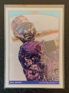 2022 Topps x Lauren Taylor #29 | KRIS BRYANT | Colorado Rockies; base card - Picture 1 of 2