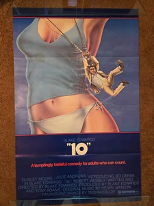 Blake Edwards "10" Original 1979 27x41 Movie Poster, Dudley Moore, Bo Derek - Picture 1 of 5