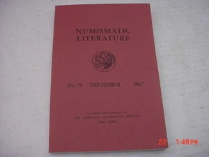 Numismatic Literature Number 79 (12/67) 80 (6/68) 81 (12/68) 83 (12/69) - Imagen 1 de 4