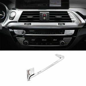 Fit For BMW X3 X4 G01 G02 2018-2021 ABS Silver Middle Air Outlet Vent Cover Trim - Picture 1 of 4