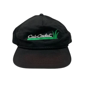 Cappello snapback vintage Cub Cadet berretto tosaerba nero regolabile OSFA - Foto 1 di 8