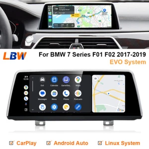 10.25'' Car Linux Screen Carplay For BMW 7 Series F01 F02 2017-2019 EVO System - Foto 1 di 12
