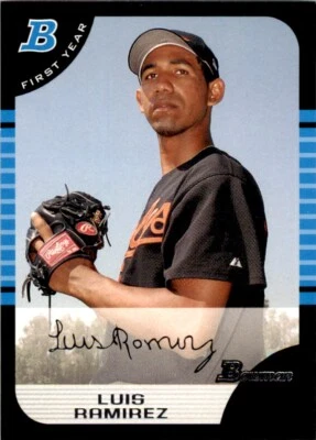 2005 BOWMAN LUIS RAMIREZ BALTIMORE ORIOLES #205 - Image 1 of 2