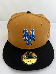 New Era New York Mets 59FIFTY Fitted Hat size 7 3/4 (THE HAT CLUB) - Picture 1 of 9