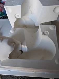 ¿Soporte exfoliante o maceta para cerdos? Molde de cerámica de fundición deslizante vintage - Imagen 1 de 6