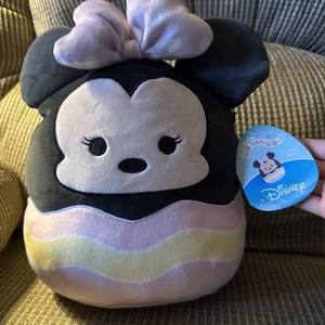 Peluche Squishmallows Disney Minnie Mouse 12” nuovo con etichette Kellytoy carino morbido - Foto 1 di 3