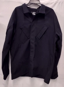 Under Armour Men's Tactical Duty Shirt Black 2XL Loose Long Sleeve 1242373 - Picture 1 of 10