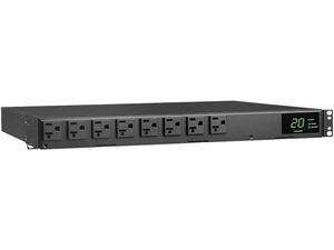 Tripp Lite PDU ATS / Metered 120V 1.92kW 20A 16 5-15/20R Dual L5-20P 1URM - Picture 1 of 5