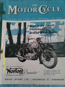Motor Cycle 26th Jan 1950, James Cadet Test, World Motor Cycle Maximum Speed - Picture 1 of 12