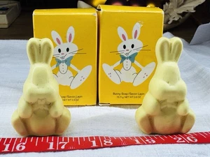 Grannycore Cottagecore Avon 2009 gelb 2 Baby Häschen Seifendose Vintage Badedeko - Bild 1 von 5