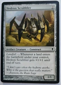 MTG Magic The Gathering Card Hedron Scrabbler Artifact Creature Construct Zendik - Picture 1 of 2