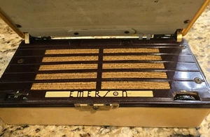 Vintage Emerson Radio Model 508 Portable Battery Operated Tube-1940's. - Picture 1 of 13