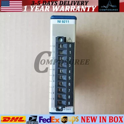 National Instruments️ New NI9211 NI-9211 C Series Temperature Input Module - Image 1 of 4