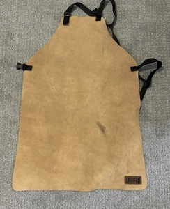 Duluth Trading Co Leather Work Apron One Size Brown Leather - Picture 1 of 5
