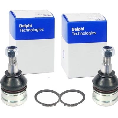 2X DELPHI Espoleta Delantero Inferior Apto para Mitsubishi COLT Smart Forfour - Imagen 1 de 4