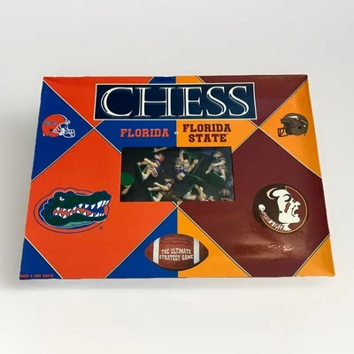 Florida Gators vs Florida State Seminoles USAopoly College Football Chess Set - Image 1 of 4