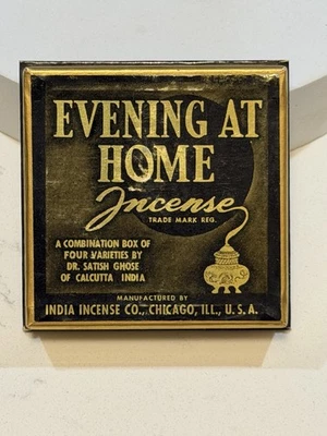 Incienso vintage de noche en casa/fragante-noche hecho en Chicago EE. UU. Foto 1 de 4