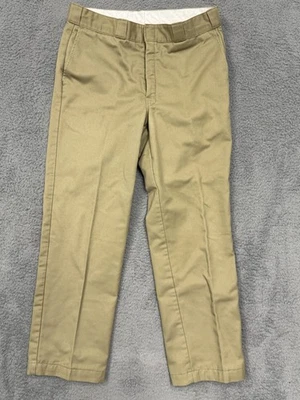 Pantalones LL Bean para Hombres 34x31 Caqui Calce Clásico Forrados Ropa de Trabajo Duraderos Hechos en EE. UU. Foto 1 de 4