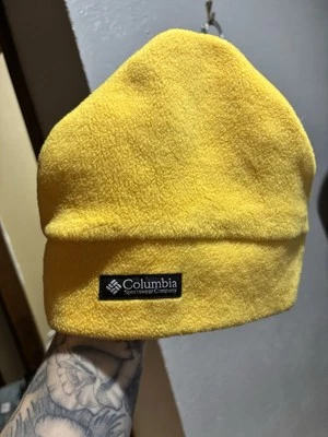 Columbia Fleece Beanie Hat Winter Cap Blue Youth S/M - Image 1 of 4