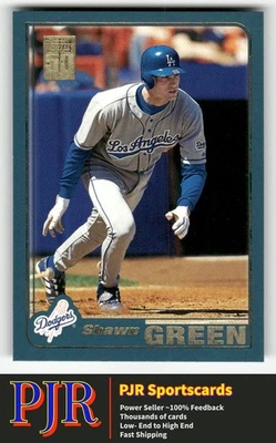 Shawn Green 2001 Topps #20 Los Angeles Dodgers - Image 1 of 2