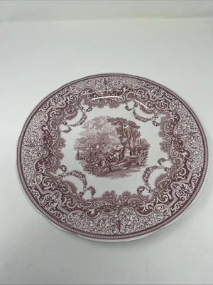 The Spode Archive Collection View SEASONS Red Dinner Plate 10 3/8" FREE SHIPPING - Image 1 of 4