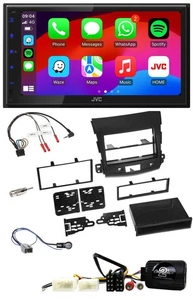 JVC Bluetooth 2DIN Lenkrad DAB USB Autoradio für Mitsubishi 10-12 Outlander - Bild 1 von 12