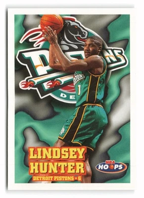Aros Lindsey Hunter #49 Detroit Pistons 1997-98 Foto 1 de 2