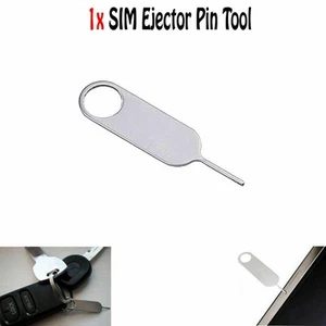 1-100 Sim Ejector Card Removal Tray Pin Opener Tool For iPhone Nokia Samsung Lot - Picture 1 of 20