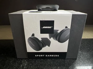 Écouteurs intra-auriculaires sans fil Bose Sport Bluetooth entraînement course triple noir - Photo 1 sur 4