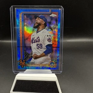 2025 Topps Chrome Logofractor Sean Manaea #287 Blue /150 - Bild 1 von 1