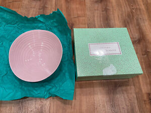 Sophie Conran For Portmeirion Medium Salad Bowl Pink 11”x 9 3/4”