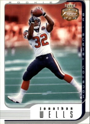 2002 Fleer Focus JE #128 Jonathan Wells RC /1850 - NM-MT - Image 1 of 2