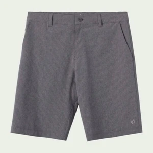 HANG TEN HERREN HYBRID 4-WEGE STRETCH SHORTS GRAU Größe 32 Neu mit Etikett - Bild 1 von 14