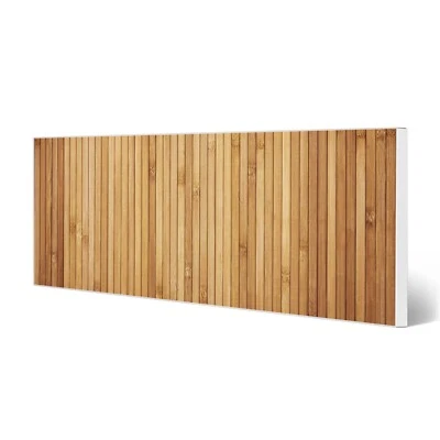 banjado Magnettafel 75x30cm Memoboard magnetisch Metall Pinnwand Bambusholz - Bild 1 von 4