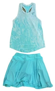 Athletic DNA. Girls 2pc Tennis outfit Tank & Skirt, skort set, girls sz S, Small - Picture 1 of 9