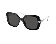 Swarovski Women's SK6011 103887 Black Grey Sunglasses