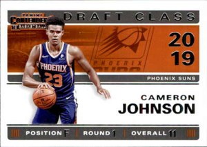 2019 Panini Contenders 2019 Draft Class #11 Cameron Johnson Phoenix Suns