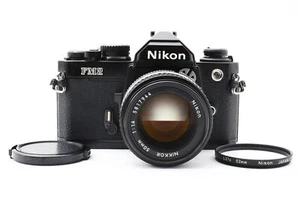 Nikon nuova fotocamera reflex pellicola 35 mm FM2 nera [quasi come nuova ++ +] Ai-s 50 mm f1.4 dal GIAPPONE - Foto 1 di 24