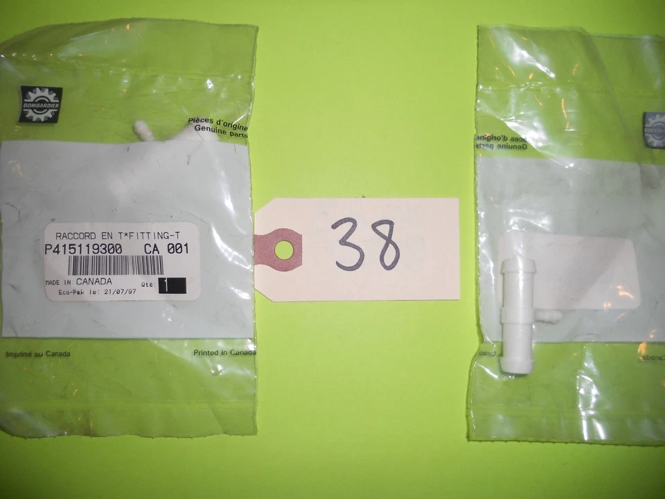 Ski Doo - 2014 MXZ 600 T-Fitting Formula Z 583 (PKG de 3) 4156119300 Foto 1 de 1