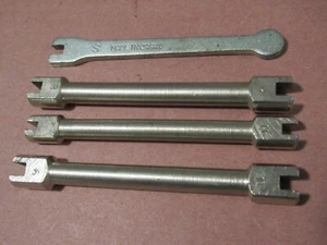 Vintage Spoke Wrench Lot Bike Motorcycle 8-12 - Picture 1 of 3
