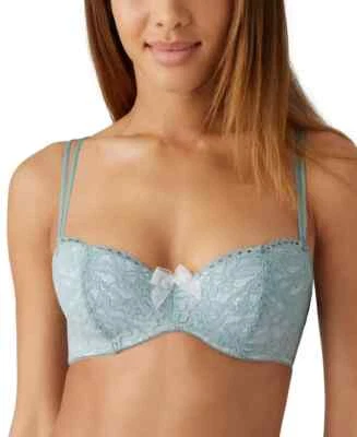 Sujetador para mujer b.tempt'd by Wacoal talla 32B Ciao Bella Balconette 953144 verde Foto 1 de 4