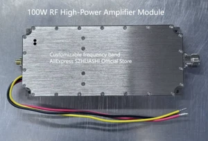 SZHUASHI 0.9G 800-900MHz 100W 50dBm PA WIFI Signal WLAN High Power Amplifier - Picture 1 of 7