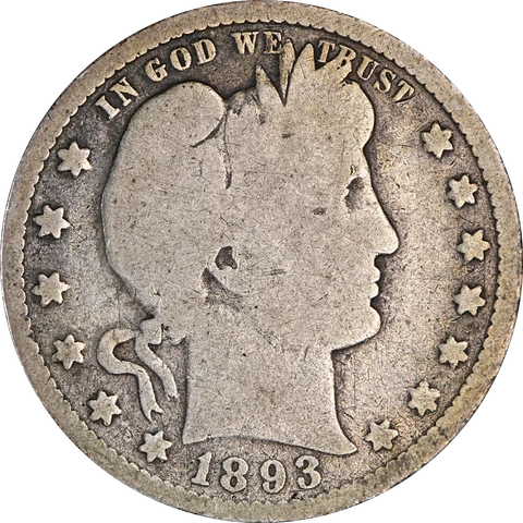 1893-P Barber Quarter Great Deals From The Executive Coin Company Cover