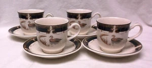 Noritake Keltcraft Tranquil Glen 9188 Cup and Saucer Sets Group of 4 - Bild 1 von 4