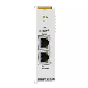 Beckhoff EK1122-0080 2-port EtherCAT junction, Fast Hot Connect - Picture 1 of 1