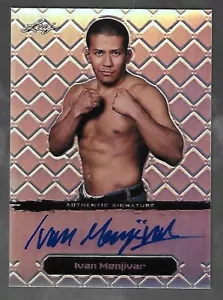 IVAN MENJIVAR 2011 Leaf MMA Metal UFC Authentic Signature Refractor auto /50 aut - Bild 1 von 2