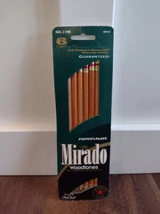 Mirado Pencils Paper Mate Woodtones No. 2 Package of 6 New in Package - Picture 1 of 5