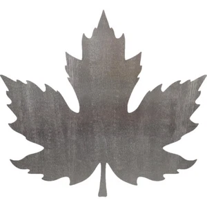 Maple Leaf 1 Steel Cut Out Metal Art Decoration - Picture 1 of 1